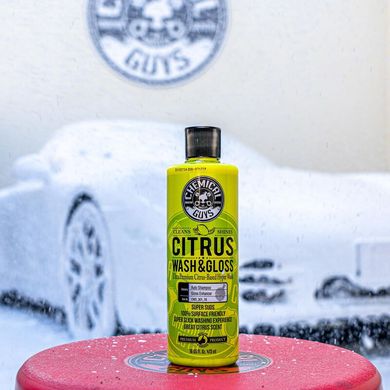 Автошампунь Chemical Guys Citrus Wash and Gloss Concentrated Ultra Premium Hyper Wash and Gloss Chemical Guys CWS30116