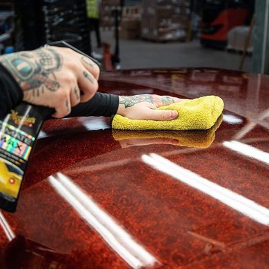 Полотенце микрофибровое финишное Meguiars Supreme Finishing Towel (желтое) 30x50см Meguiars X1906EU