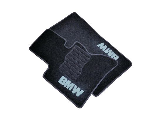 Ворсовые коврики BMW X3 (Е83) (2003-2010) АКПП /Черные, кт 5шт BLCCR1054 AVTM