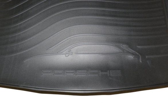 Оригинальный Оригинальный коврик в багажник Porsche Cayenne 2018 - резиновый с высоким бортом (порш каен) 9Y0044031