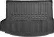 Коврик в багажник Volkswagen Golf 6 HB 2008-2012, нижняя полка, с бортом, полиуретан, Stingray 6024411