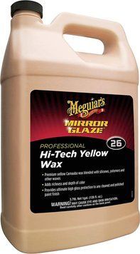 Натуральный желтый воск Meguiars Professional HiTech Yellow Wax 3,79л Meguiars M2601