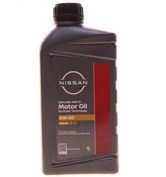Моторна олива Nissan Motor Oil 0W-20 1л Nissan KE90090134