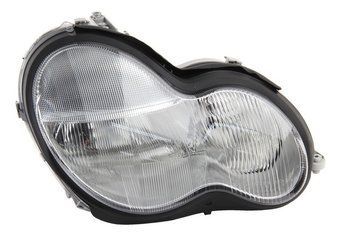 Фара передняя Mercedes-Benz C-Class W203 2000-2004, правая H7/H7, Depo, 440-1124R-LD-E