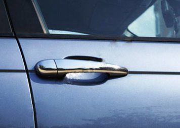 Накладки хромированные на ручки (8шт) BMW 3 e46 1998-2002, Carmos, 6457865