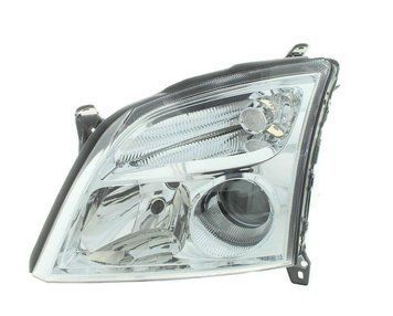 Фара передня Opel Vectra C 2002-2005, ліва H7/H7 з поворотник, електричне регулювання, Depo, 442-1129L-LDEM1