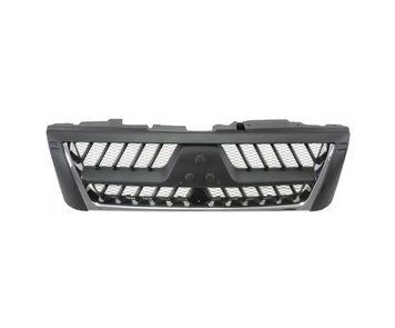 Решітка радіатора Mitsubishi Pajero 3 2003-2006, хромована/сіра, AVTM, 183735990