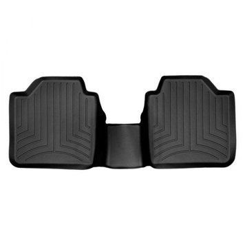 Килимки у салон BMW 3-Series GT 2013-, з бортом, задні, чорні, Weathertech 444105