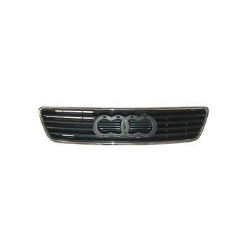Решітка радіатора Audi 100 1990-1994/A6 1994-1997, хромована рамка, AVTM, 180012990A