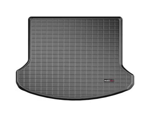 Килимок у багажник Audi Q5 2018-, сітка зліва, чорний, WeatherTech 401007