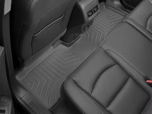 Килимки у салон Acura MDX 2014-2021, 3 ряд, роздільні, задні сидіння, чорні, Weathertech 445764