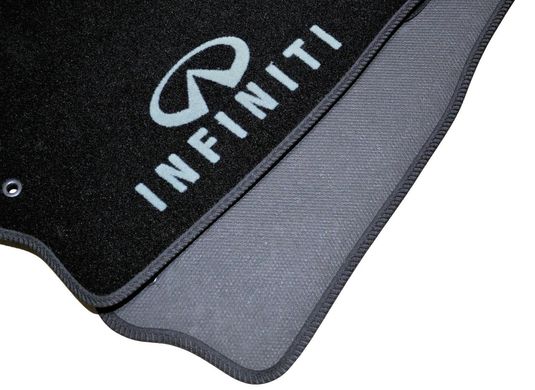Ворсовые коврики Infiniti FX35/45/QX70 (2008-)/черные, кт 3шт BLCCR1245 AVTM