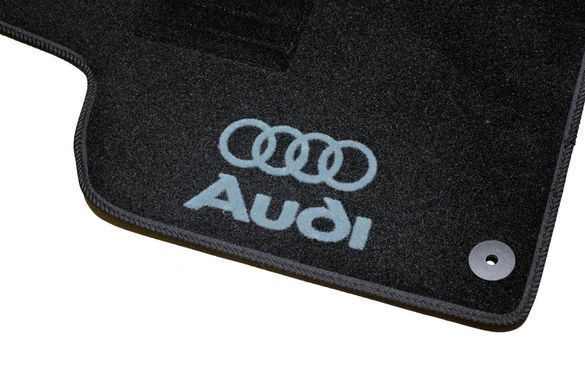 Килимки у салон (ворсові) Audi Q5 2009-2016, чорні, 5шт, AVTM BLCCR1032