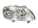 Фара передня Volkswagen Caddy 2004-2010/Touran 2003-2006, права H7/H7, електричне регулювання, хром рамка, Depo, 441-1172R-LDEM1 1