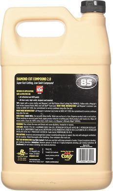 Полировальная паста режущая Meguiars DiamondCut Compound 2.0 3,79л Meguiars M8501