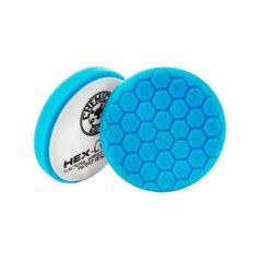 Полірувальний круг Chemical Guys м’який фінішний для глейзів Blue Glaze & Cleaner Foam Pad (синій) 5” / 125мм Chemical Guys BUFX105HEX5