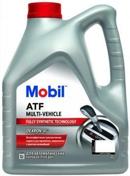 Трассмиссионное масло Mobil ATF Multi-Vehicle 4л MOBIL 156096