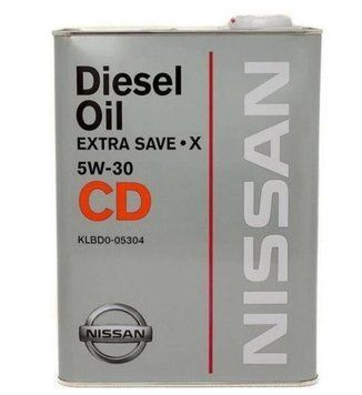 Моторна олива Diesel Extra Save-X 5W-30 CD, 4л Nissan KLBD005304