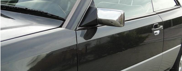 Накладки хромированные на зеркала (2шт) Mercedes-Benz W124 1984-1995, Carmos, 6450118