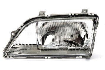 Фара передня Opel Omega A 1986-1994, ліва H4, механічне регулювання, Depo, 442-1104L-LD-E