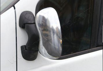 Накладки хромированные на зеркала (2шт) Opel Vivaro/Renault Trafic/Nissan Primastar 2001-2014, OmsaLine, 5221112