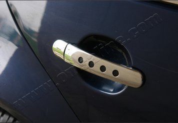 Накладки хромовані на ручки (4шт, Sport) Volkswagen Golf 4/5 /Polo 01-09/ Altea 04-/Leon 05-12/Octavia, OmsaLine 7502044