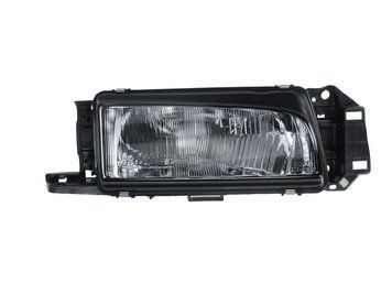 Фара передняя Mazda 323 (BG) SD 1991-1995, правая H4, механическая регулировка, Depo, 216-1122R-LD-E