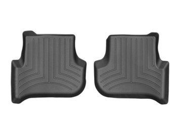 Коврики в салон Skoda Yeti 2009-, с бортом, задние, черные, Weathertech 448762