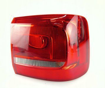 Ліхтар задній Volkswagen Touran 2011-2015, правий, без ламп (P21W), зовнішній, Depo, 441-19B8R-UE