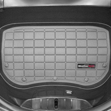 Коврик в багажник Tesla Model 3 2017-, в переднее отделение, ровный пол, черный, WeatherTech 401025