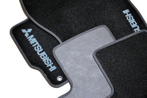 Ворсові килимки Mitsubishi ASX (2010-) /чорні BLCCR1382 AVTM