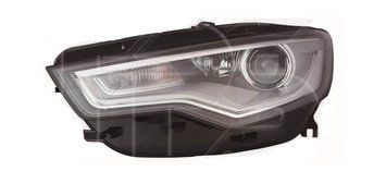 Фара передня Audi A6 (C7) 2011-2014 ліва, електричне регулювання, з коректором, без ламп (D3S/H7/PSY24W/LED) Depo 446-1140LMLDHEM