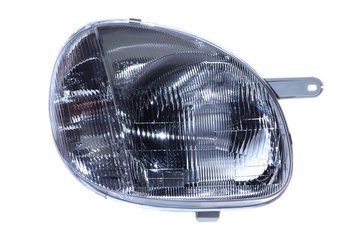 Фара передняя Hyundai Atos 1997-, правая H4, электрическая регулировка, Depo, 221-1110R-LD-EM