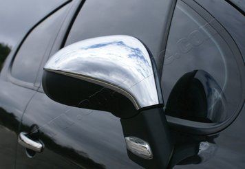 Накладки хромовані на дзеркала (2шт) Peugeot 207 2006-2012/308 2008-2013, OmsaLine 5706111