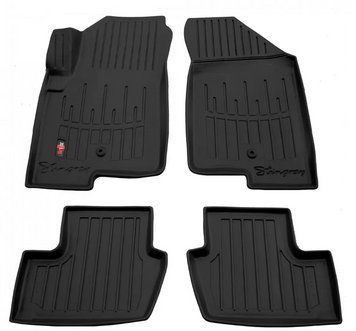 Коврики в салон Jeep Compass 1 2006-2016/Patriot 2007-2016, с бортом, полиуретан, 4шт, Stingray, 5046024
