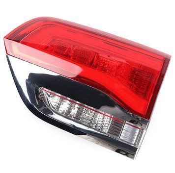 Ліхтар задній Jeep Grand Cherokee 2013-2021, правий, без ламп (W16W/LED), внутрішній, хром вставка, Depo, 333-1306R-AC