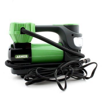 Компрессор ARMER 12V, 10Атм, 40 л/мін, прикурювач, фонарь LED Armer ARM-F40