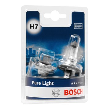 Автолампа H7 Pure Light 12V 55W PX26d (кт 2шт)