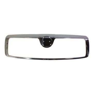Оригинальная рамка решетки радиатора Skoda Superb 3U 2002-2006, хромированная, 3U0853661739