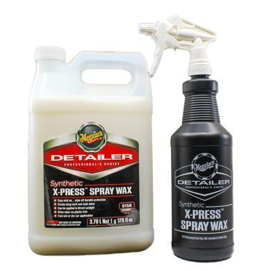 Синтетичний віск спрей Meguiars Detailer Synthetic XPress Spray Wax 3,79л Meguiars D15601