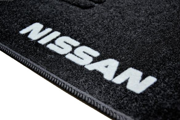 Ворсовые коврики Nissan X-Trail T32 (2014-)/черные, кт. 5шт, KE7454B021 BLCCR1434 AVTM