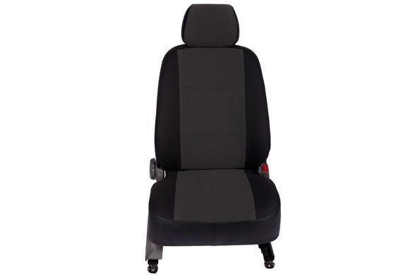 Чохли на сидіння Chevrolet Captiva/Opel Antara 2006-2013, жаккард, чорні Seintex 88721