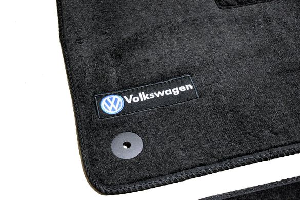 Ворсові килимки Volkswagen Touareg (2018-) /чорні Premium BLCLX8688 AVTM