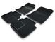 3D килимки в салон Honda Accord IX 2012- ворсові чорні 5шт 88360 Seintex 3