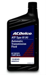 Трансмісійна олива ACDelco ATF Type III 0.946л ACDelco 10-9240