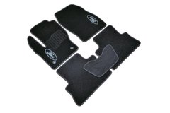 Ворсовые коврики Ford Kuga (2013-2019) / черные, кт. 5шт BLCCR1157 AVTM