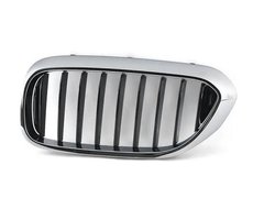 Решетка радиатора BMW 5 (G30) 17- левая хром. / хром / черн. глянец бмв г30
