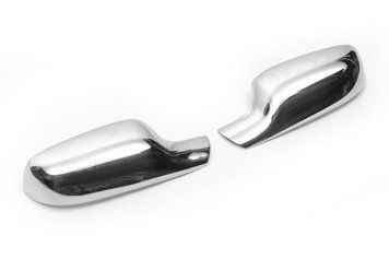 Накладки хромированные на зеркала (2шт) Renault Scenic/Megane/Clio 2003-2009, Carmos, 6450186