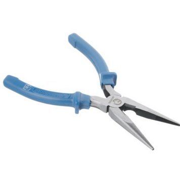 Довгогубці прямі 180мм INTERTOOL HT-0122
