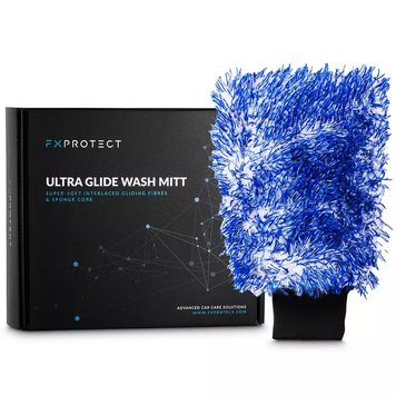 Деликатная варежка FX Protect для мытья из микрофибры с добавлением вискозы Ultra Glide Wash Mitt FX Protect FXULGL-01